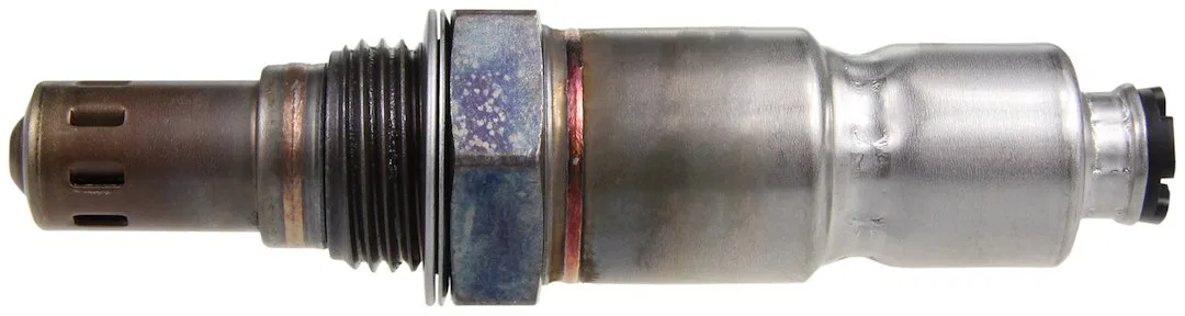 27014 – NGK Oxygen Sensor, OE Replacement Single Sensor 11-1/2 Inch Wiring Harness With 5 Wire Connector